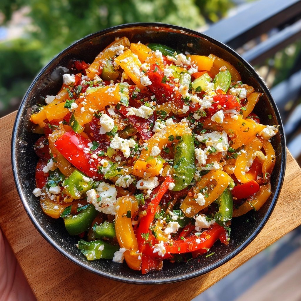 Bunter Salat Zum Grillen Mit Gurke Und Feta