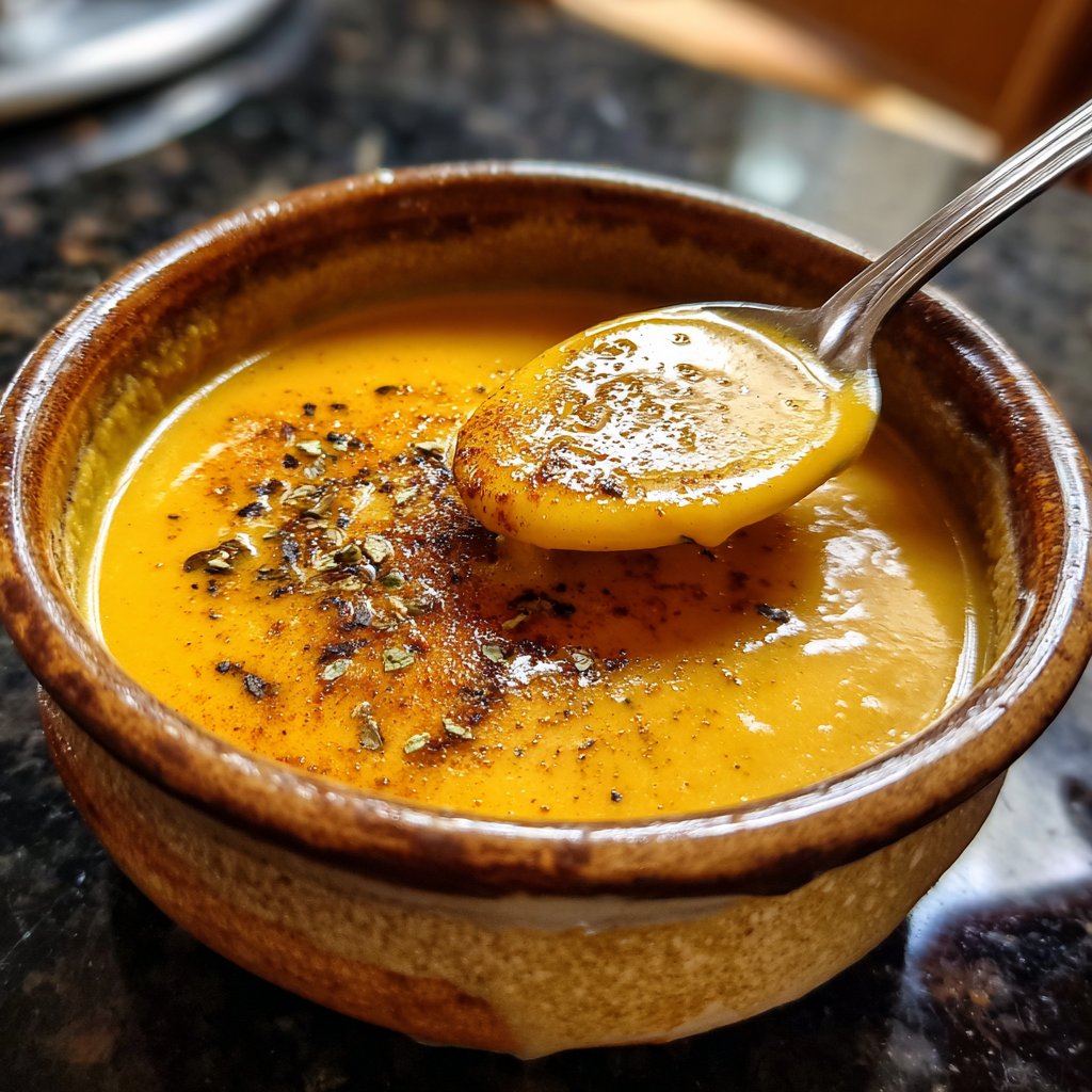 Blumenkohlsuppe mit Muskatnuss