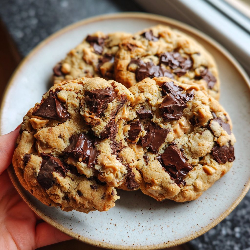 Cookies mit Erdnussbutter