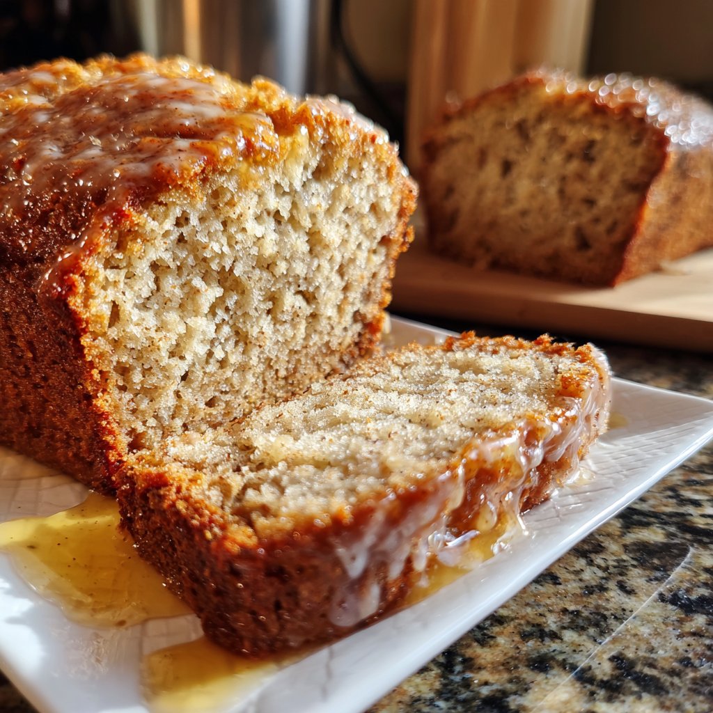 Bananenbrot mit Zimt und Honig