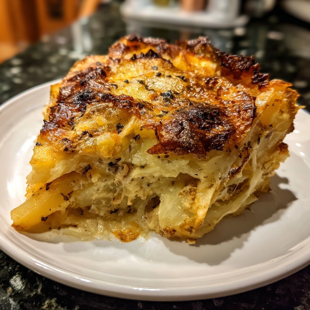 Kartoffelgratin mit Trüffel