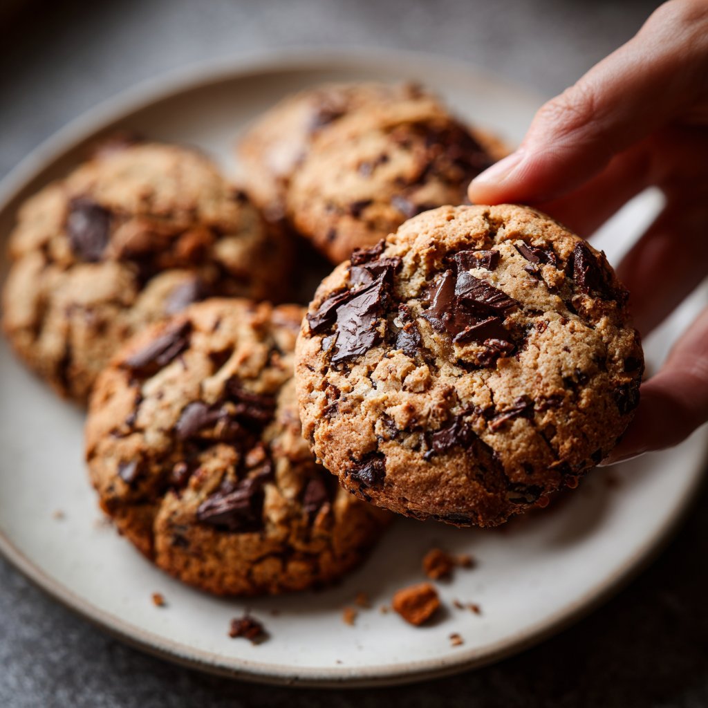 Cookies mit Dinkel und Kakao