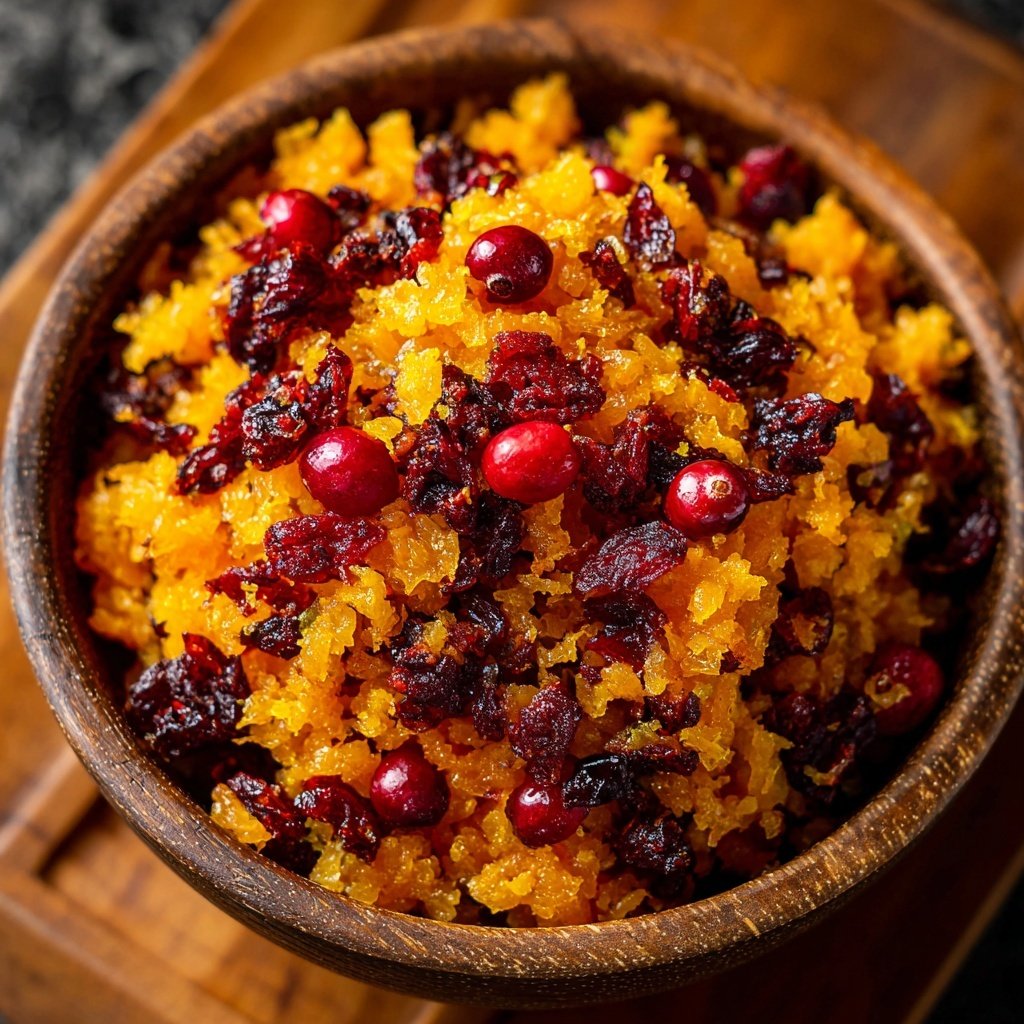 Hausgemachte Orangen-Cranberry-Soße