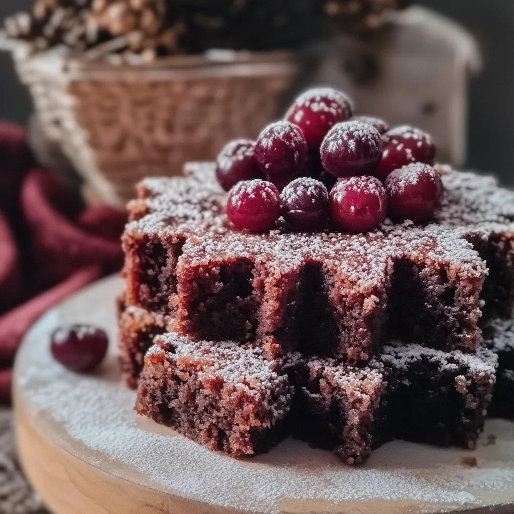 Saftiger Rotweinkuchen