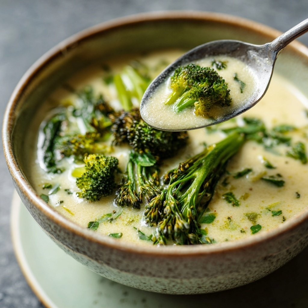 Blumenkohlsuppe mit Brokkoli