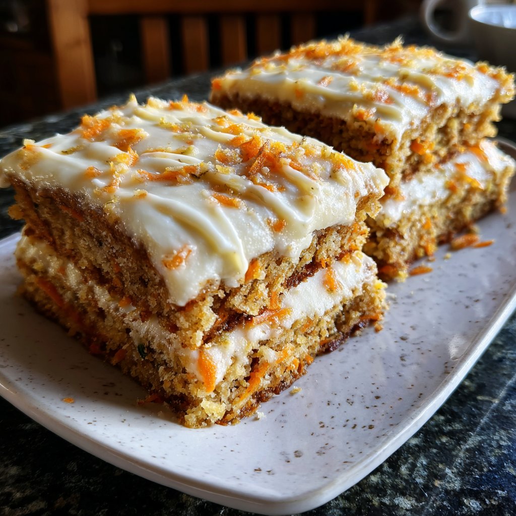 Karottenkuchen Mit Frischkäse Frosting